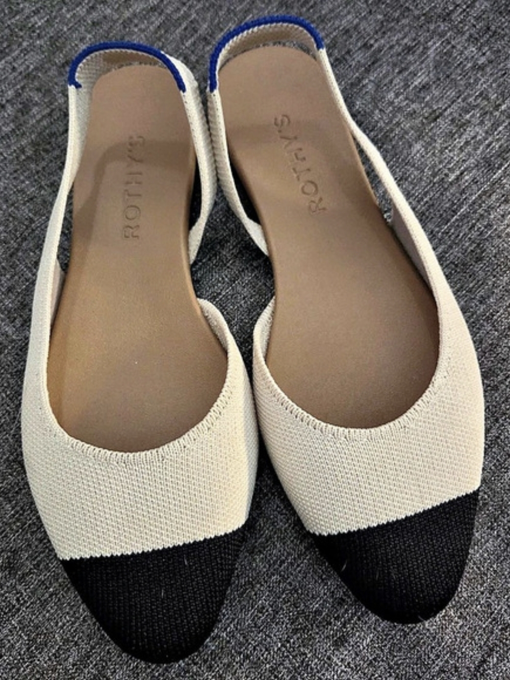 Rothy's The Almond Slingback - Conch Captoe